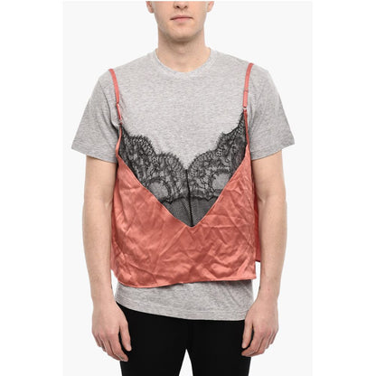 Dsquared² Crew-Neck Underwear T-shirt with Satin Detail