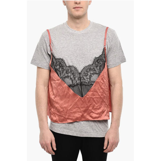 Dsquared² Crew-Neck Underwear T-shirt with Satin Detail