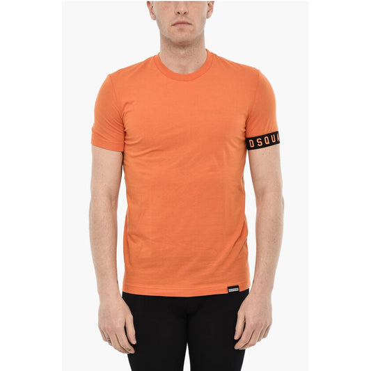 Dsquared² Solid Color Underwear Crew-neck T-shirt