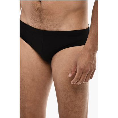 Dsquared² Slip Swimsuit With Logo Print