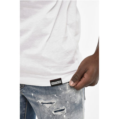 Dsquared² Underwear Cotton Crew-neck T-shirt