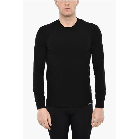 Dsquared² Long Sleeve Underwear Crew-neck T-shirt