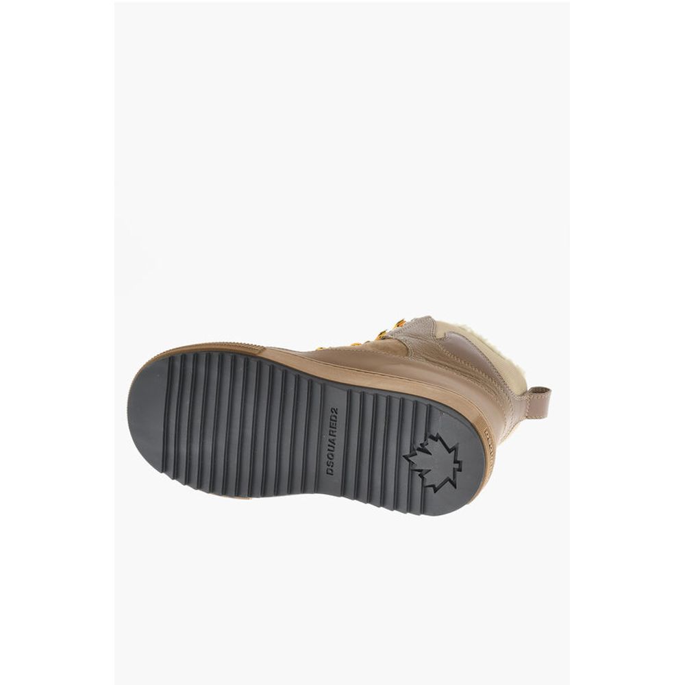Dsquared² Leather BOOGIE Mountain Boots