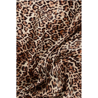 Dsquared² Animal Patterned Silk Foulard
