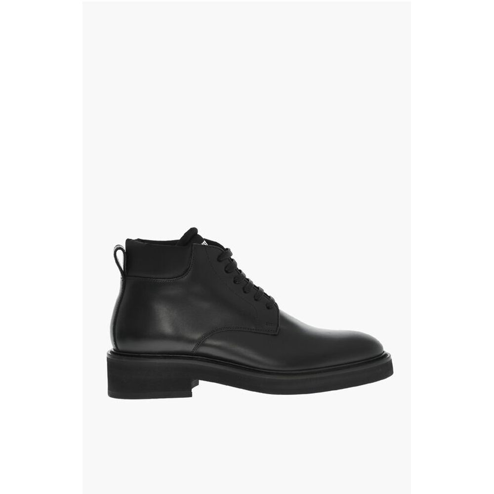 Dsquared² Lace-Up MANCHESTER Leather Booties