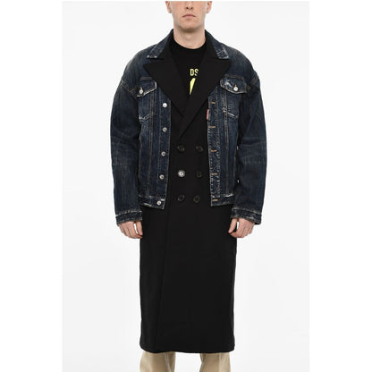 Dsquared² Double Layer Double Breasted Coat