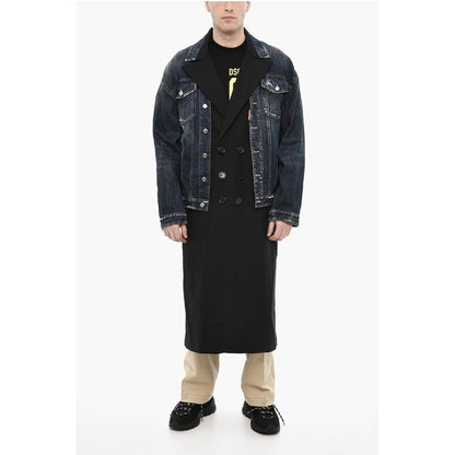 Dsquared² Double Layer Double Breasted Coat