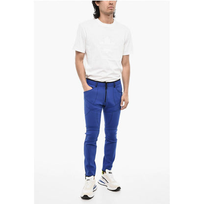 Dsquared² Visible Stitching Slim Fit Nylon Pants