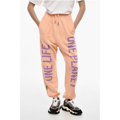 Dsquared² 2 Pockets Lightweight Cotton Joggers With Side Print