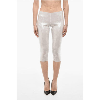 Dsquared² 3/4 Leggings With Allover Sequins