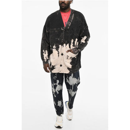 Dsquared² Acid Wash Effect Crew-neck Sweatshirt