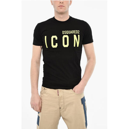 Dsquared² Cotton ICON Crew-neck T-shirt with Print