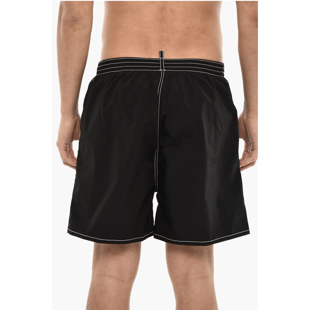 Dsquared² Swim Short with Multicolor Printed Logo