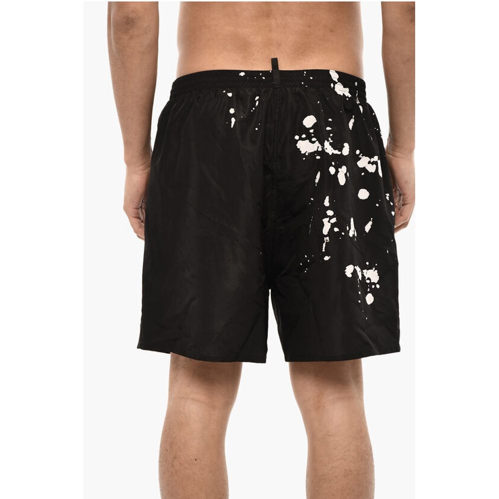 Dsquared² Acid Wash Effect Swim Shorts