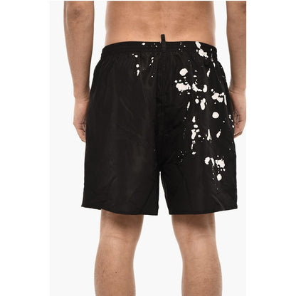 Dsquared² Acid Wash Effect Swim Shorts