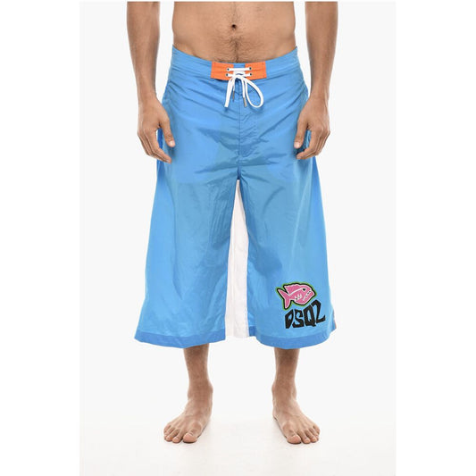 Dsquared² Double Tone Maxi Swim Shorts
