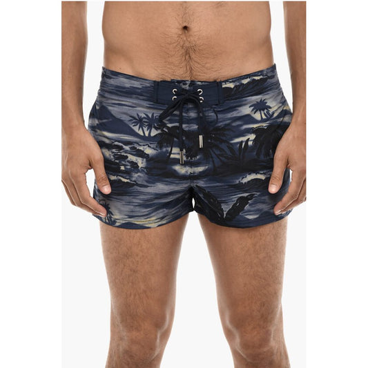 Dsquared² Beach Print Boxer Swim shorts