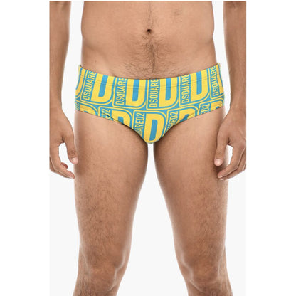 Dsquared² Logoed Motif Swim Briefs