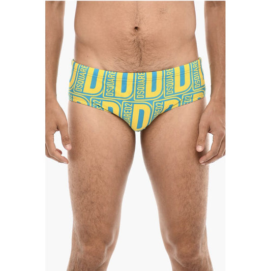 Dsquared² Logoed Motif Swim Briefs