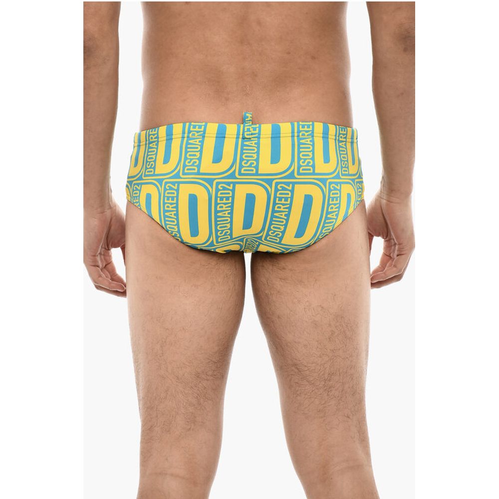 Dsquared² Logoed Motif Swim Briefs