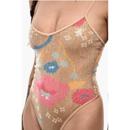 Dsquared² Sequined One Piece Swimsuit