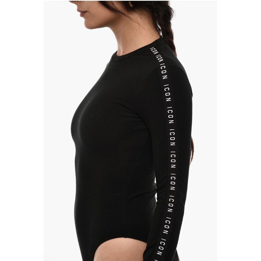 Dsquared² Long Sleeve Underwear Top With Side Logo