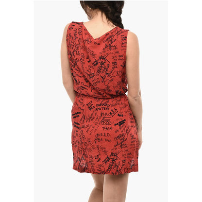 Dsquared² All-Over printed Mini Beach Cover-up Dress