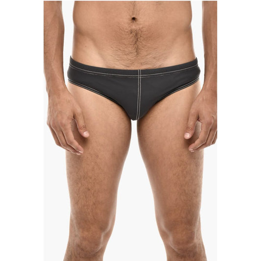 Dsquared² Slip Swuimsuit With Contrasting Seams