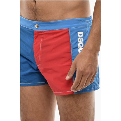 Dsquared² Two-Tone Swim Shorts with Side Logo