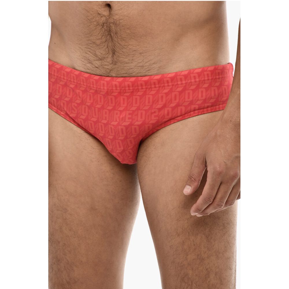 Dsquared² D2 Geometric Motif Swim Briefs