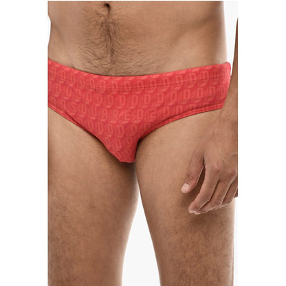 Dsquared² D2 Geometric Motif Swim Briefs