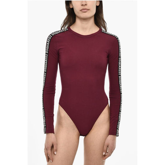 Dsquared² Long Sleeve Body With Logo Bands
