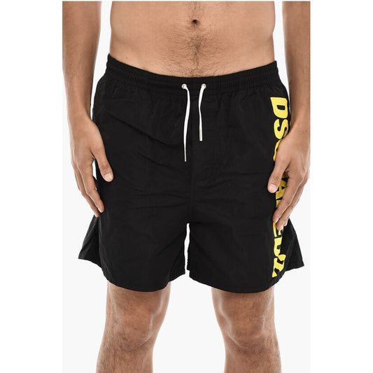 Dsquared² Logo Print Swim Shorts
