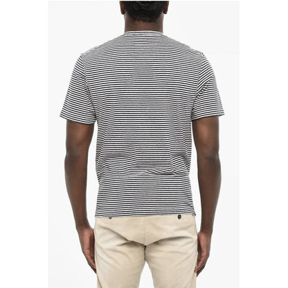 Dsquared² Two Tone Awning Striped Crew-neck T-shirt