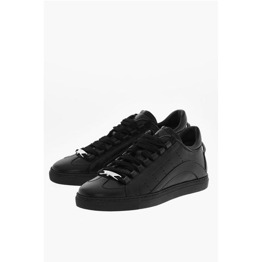 Dsquared² Nabuk Low-Top Lace-Up Sneakers