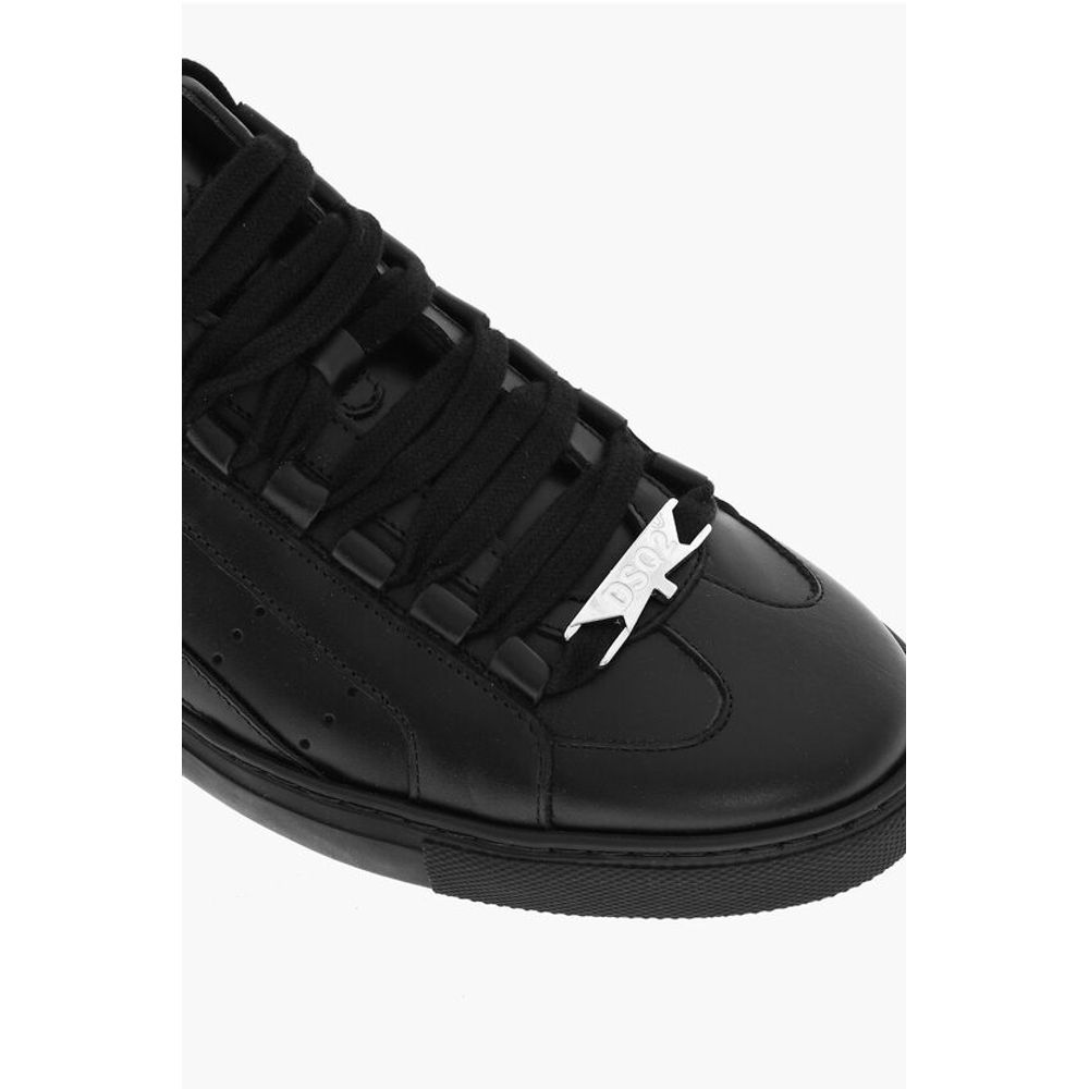 Dsquared² Nabuk Low-Top Lace-Up Sneakers