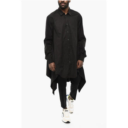 Dsquared² Asymmetrical Cut Shirt with Classic Collar