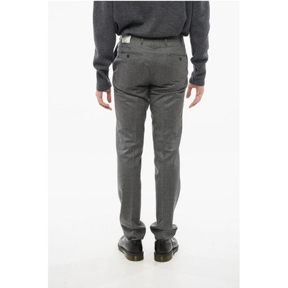 Corneliani Regular Fit LEADER Wool Pants