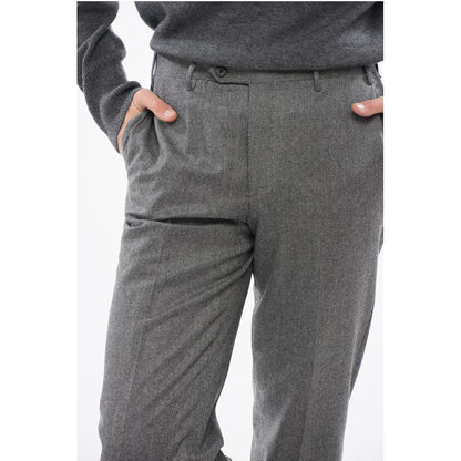 Corneliani Regular Fit LEADER Wool Pants