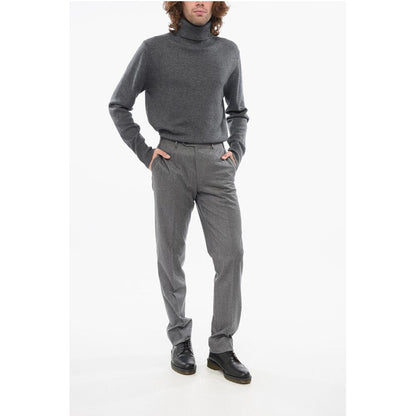 Corneliani Regular Fit LEADER Wool Pants