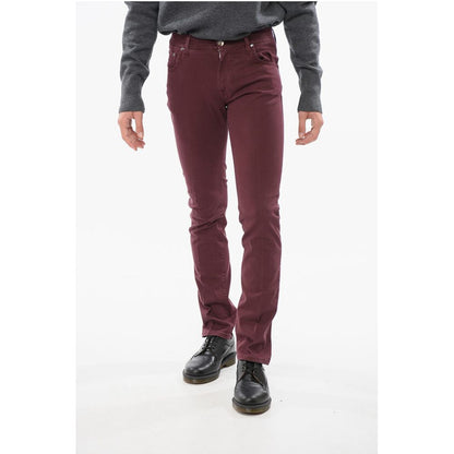 Corneliani ID Cotton Slim Fit 5 Pockets Pants