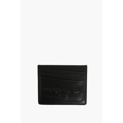 Maison Margiela MM11 Leather Card Holder with Embossed Detail