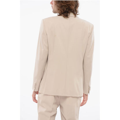 Corneliani Virgin Wool Suit with Peack Lapel