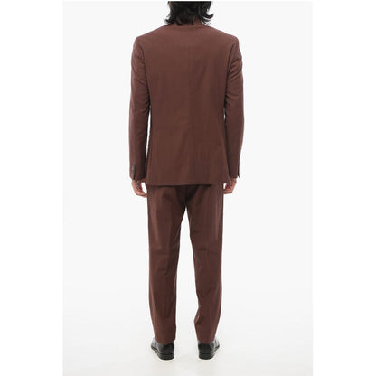 Corneliani CC Collection Blended Virgin Wool RESET Suit with Flap Pocke