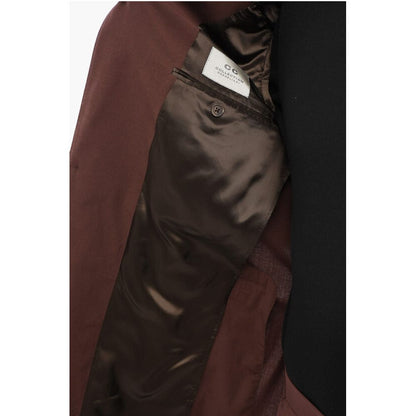 Corneliani CC Collection Blended Virgin Wool RESET Suit with Flap Pocke