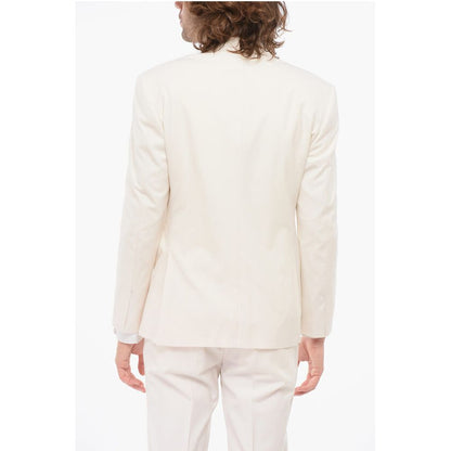 Corneliani CODE Virgin Wool TAILORED 3 Piece Suit With Peak Lapel