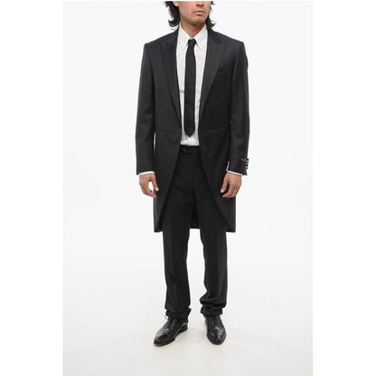 Corneliani Virgin Wool Peak Lapel LEADER Tail-Coat Blazer