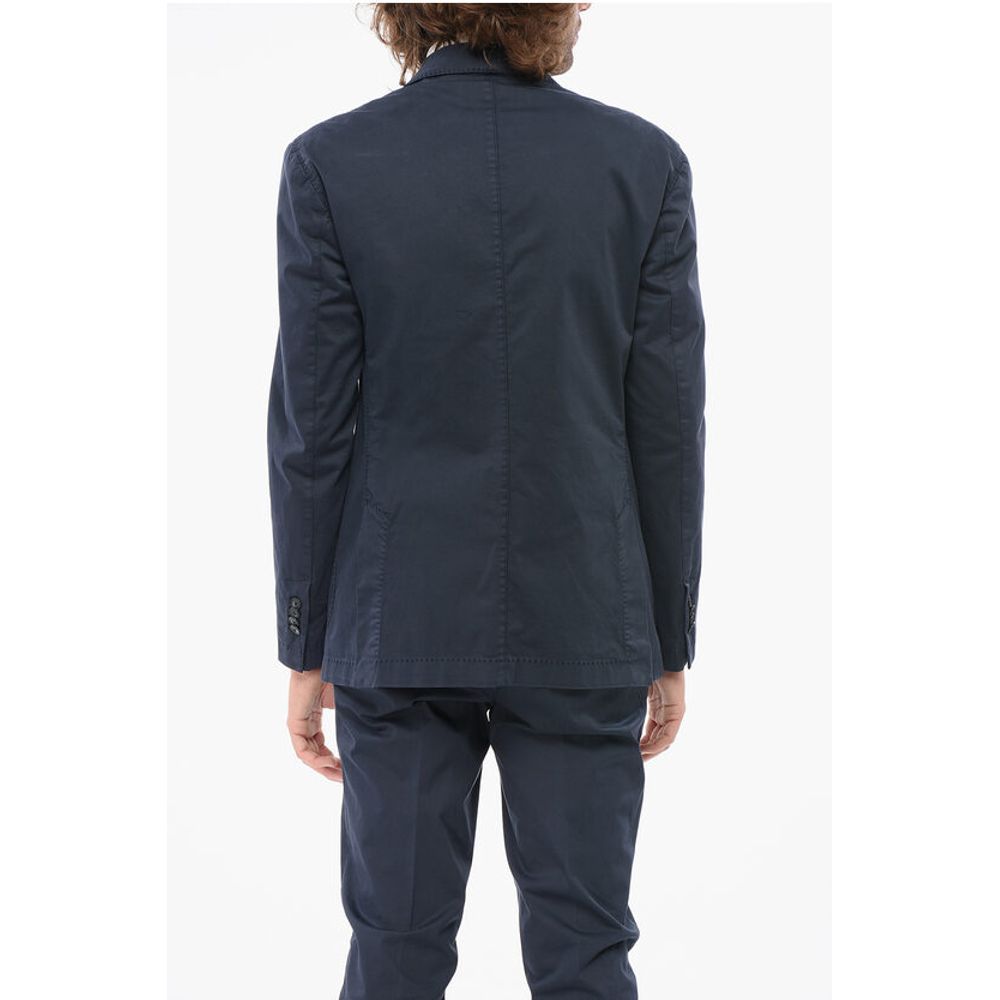 Corneliani CC COLLECTION Double-breasted Suit with Peak Lapel