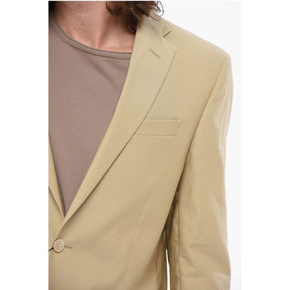 Corneliani CC COLLECTION Cotton Suit with Flap Pockets