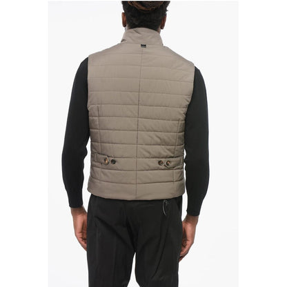 Corneliani Quilted Vest with Buttoned Closure